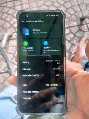Oppo Reno 8 5G và samsung A03