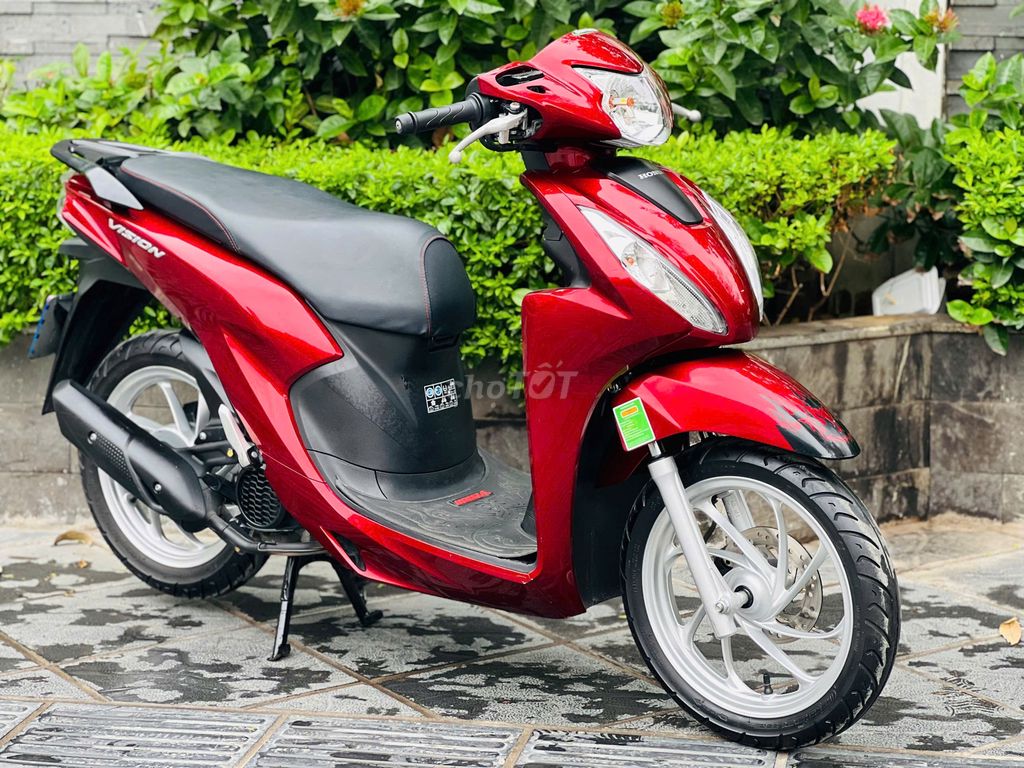 HONDA VISION ĐỎ CHÍNH CHỦ 2020 BIỂN 29. Mua bán Xe máy tại Quận Nam Từ Liêm Hà Nội được đăng bởi Hải Hùng hình 2