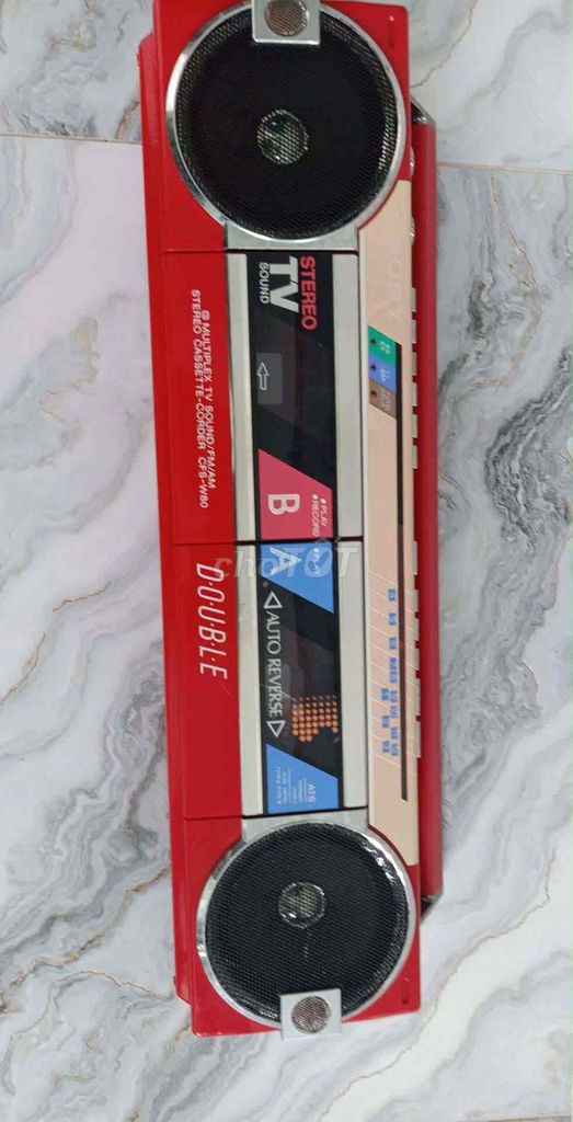 Máy cassette Sony CFD-V80 Đỏ Nhật Bản. Mua bán Tivi, Âm thanh tại Thành phố Qui Nhơn Bình Định được đăng bởi nguyen thuy my duyen hình 1