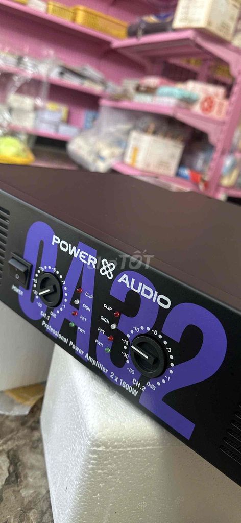 Cục đẩy POWER AUDIO CA32 Đen. Mua bán Tivi, Âm thanh tại Huyện Châu Thành Bến Tre được đăng bởi Thuật Phạm NThanh hình 1