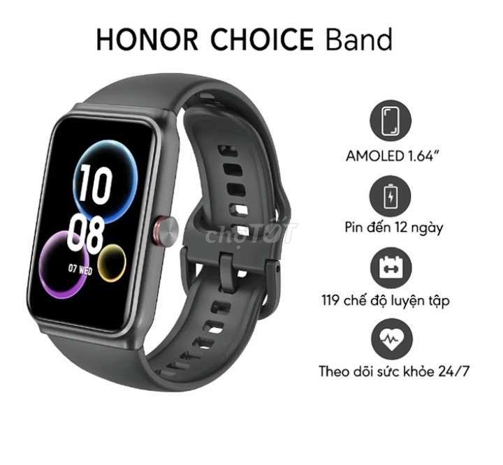 (New)Đồng hồ theo dõi sức khỏe HONOR CHOICE  Band