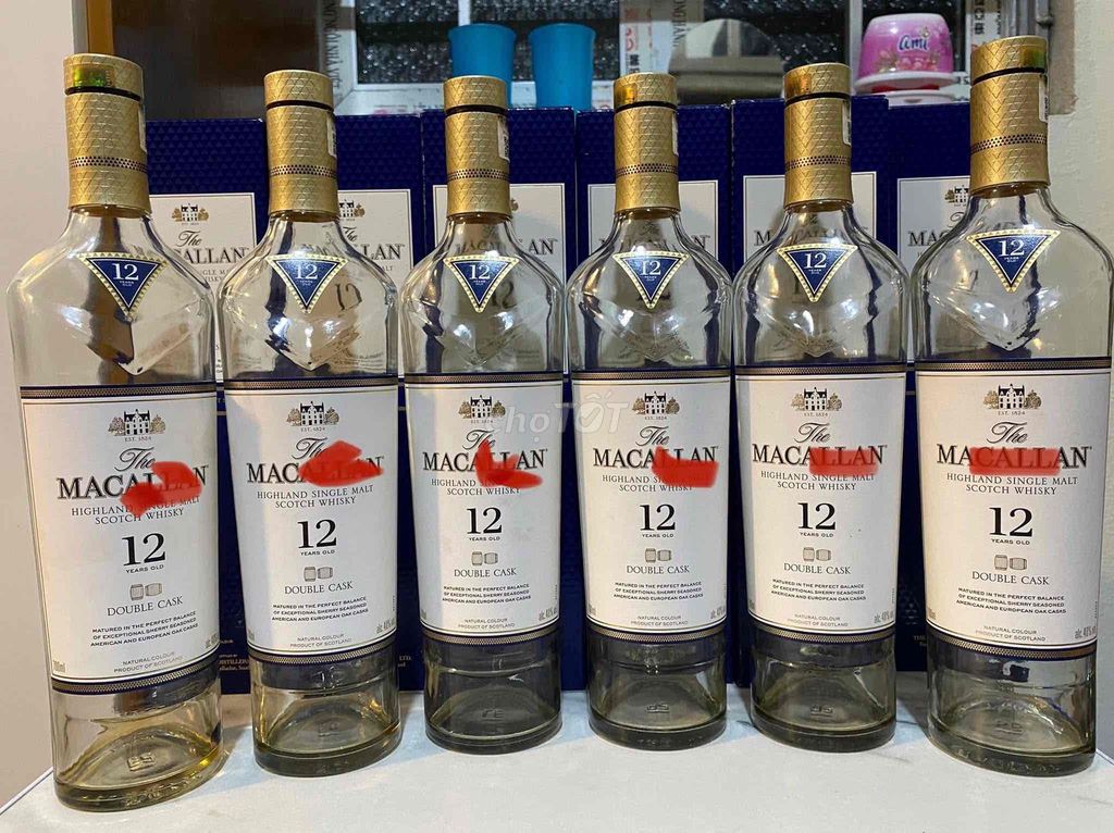 Vỏ chai rượu The Macallan 12 Double Cask. Mua bán Đồ sưu tầm, đồ cổ tại Quận Long Biên Hà Nội được đăng bởi Le hoàng hình 1