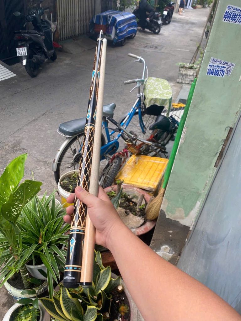 Cơ bida Longoni 3C Đen, nâu, xanh. Mua bán Đồ thể thao, Dã ngoại tại Quận 3 Tp Hồ Chí Minh được đăng bởi nguyên hình 1