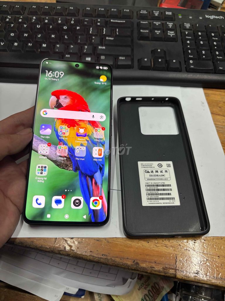 Xiaomi Redmi Note 13 Pro 5G Đen. Mua bán Điện thoại tại Quận Ngũ Hành Sơn Đà Nẵng được đăng bởi Redus hình 1