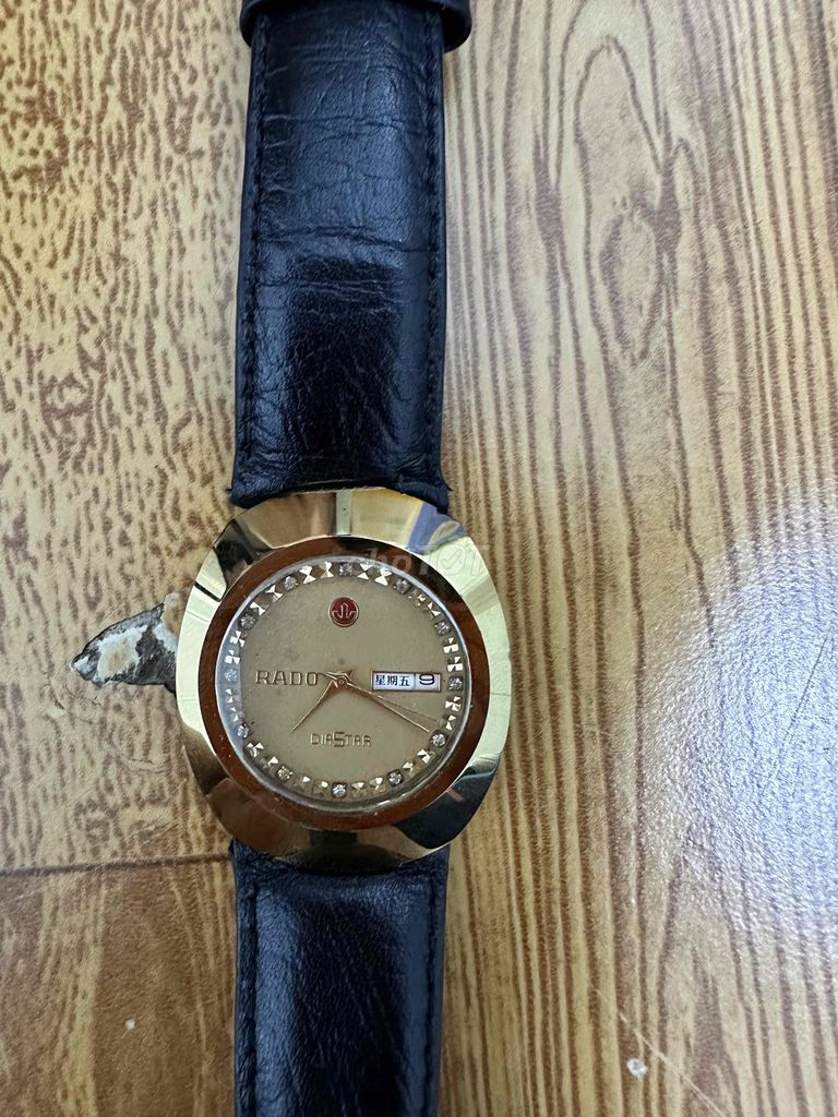 Rado Diastar Dây da Vàng Unisex. Mua bán Đồng hồ tại Quận 8 Tp Hồ Chí Minh được đăng bởi Tran Van Nhuong hình 1