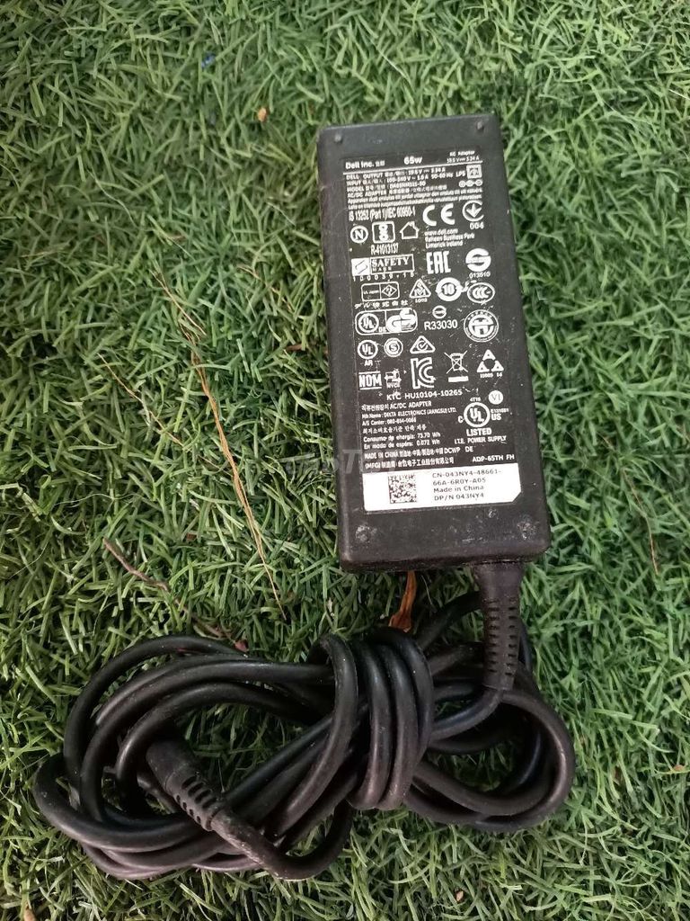 Bộ sạc laptop Dell 65W Nguyên bản. Mua bán Phụ kiện (Màn hình, Chuột...) tại Quận Cẩm Lệ Đà Nẵng được đăng bởi Hoàng Tôn hình 1