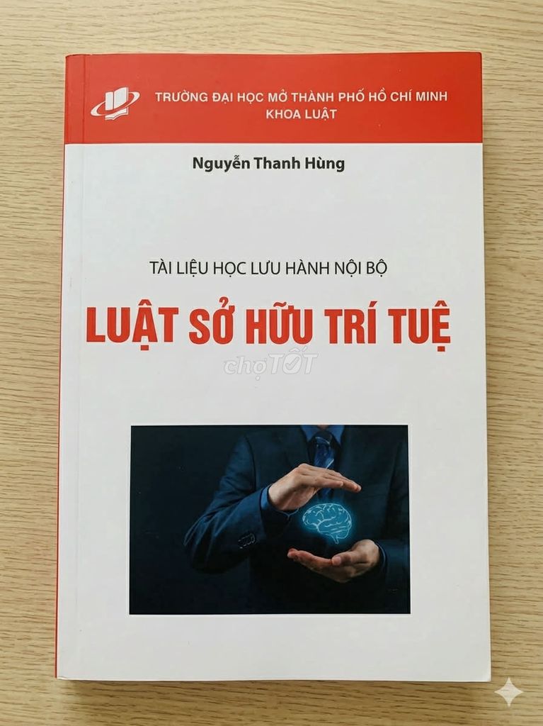 Sách Luật Sở Hữu Trí Tuệ. Mua bán Sách tại Quận Bình Thạnh Tp Hồ Chí Minh được đăng bởi Emi Truong hình 1