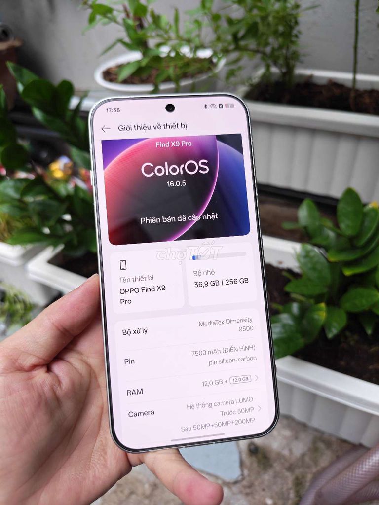 Oppo Find X9 Pro 256Gb Sạc 106L. Mua bán Điện thoại tại Quận Gò Vấp Tp Hồ Chí Minh được đăng bởi Linh hình 1