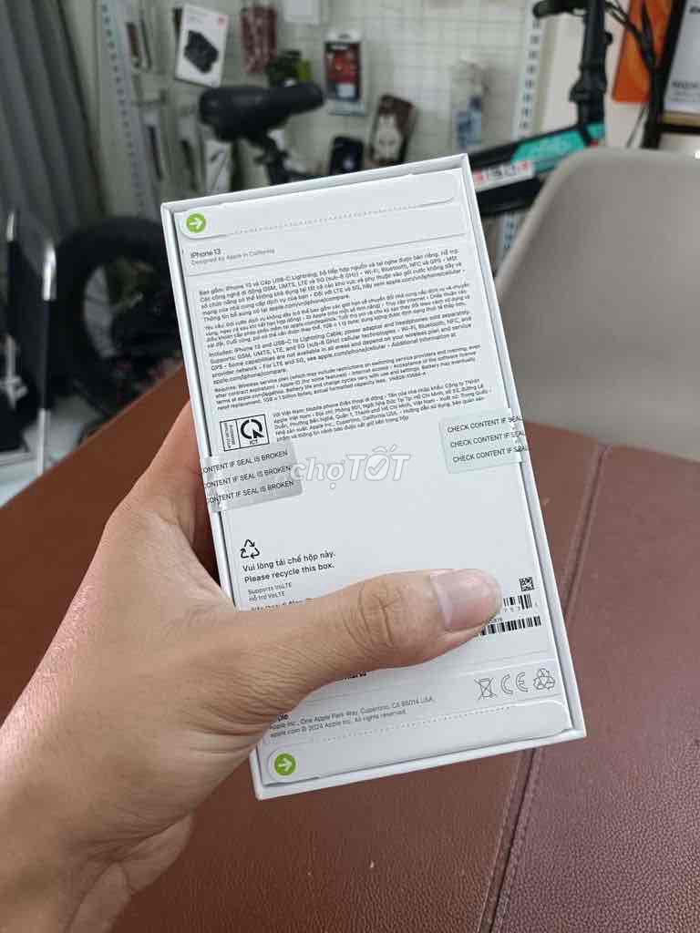 Apple iPhone 13 128GB Việt Nam Mới. Mua bán Điện thoại tại Quận Cẩm Lệ Đà Nẵng được đăng bởi anicnej hình 1