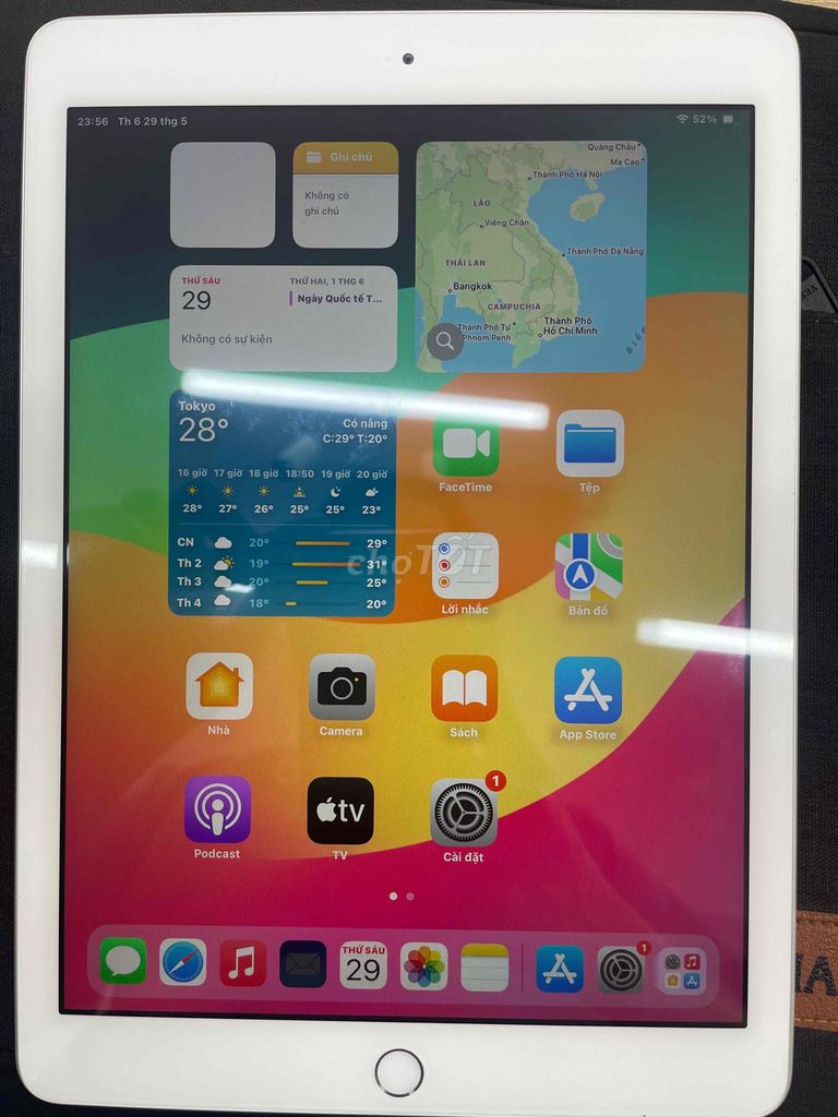 Thanh lý  Apple iPad Gen 6 32GB Bạc. Mua bán Máy tính bảng tại Huyện Tiểu Cần Trà Vinh được đăng bởi Dung hình 1
