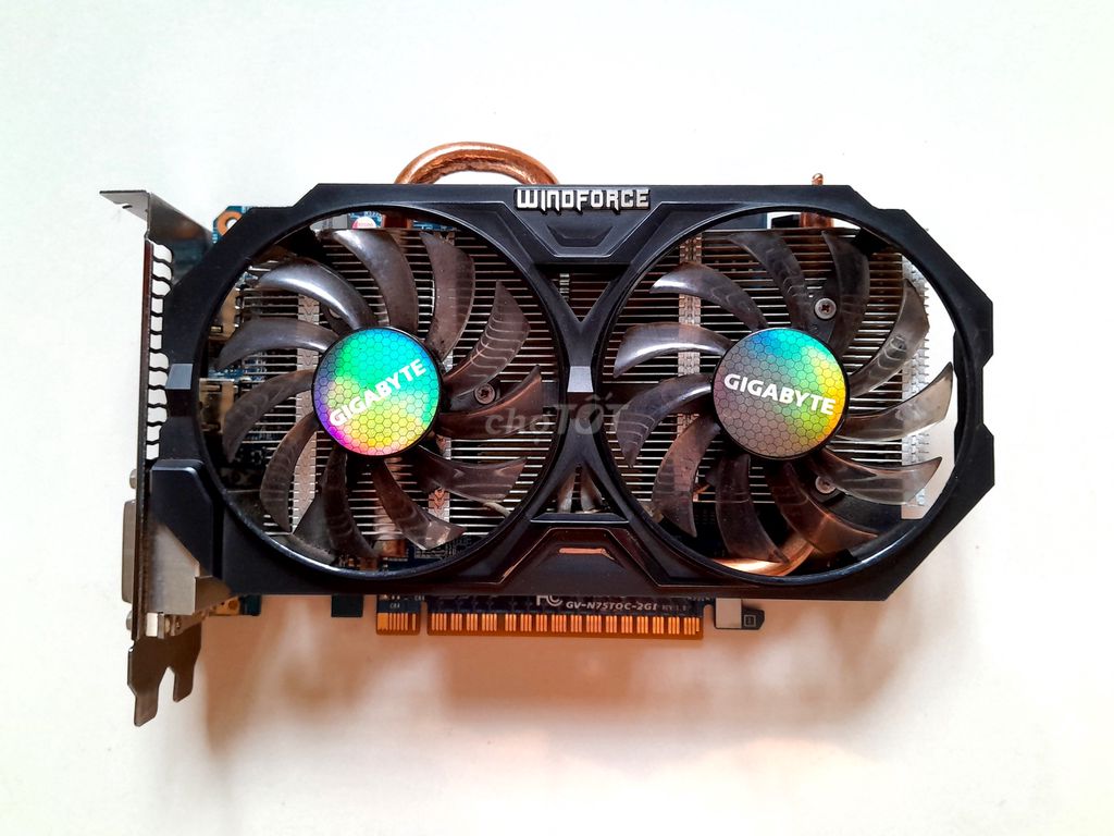 Card  Giga GTX 750Ti 2GB -D5-OC-MỚI 98%. Mua bán Linh kiện (RAM, Card...) tại Thành phố Buôn Ma Thuột Đắk Lắk được đăng bởi Nguyễn Minh hình 1