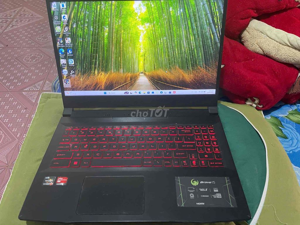 MSI Bravo 15 B5DD AMD Ryzen 5 8GB. Mua bán Laptop tại Huyện Lâm Hà Lâm Đồng được đăng bởi Trần Tuấn Kiệt hình 1