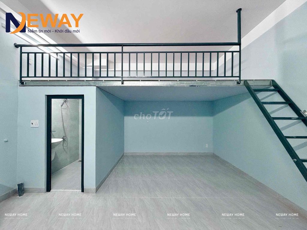 📣📣 Двухуровневые апартаменты с окном в потолке 📍 Бинь Тан — рядом с HUIT