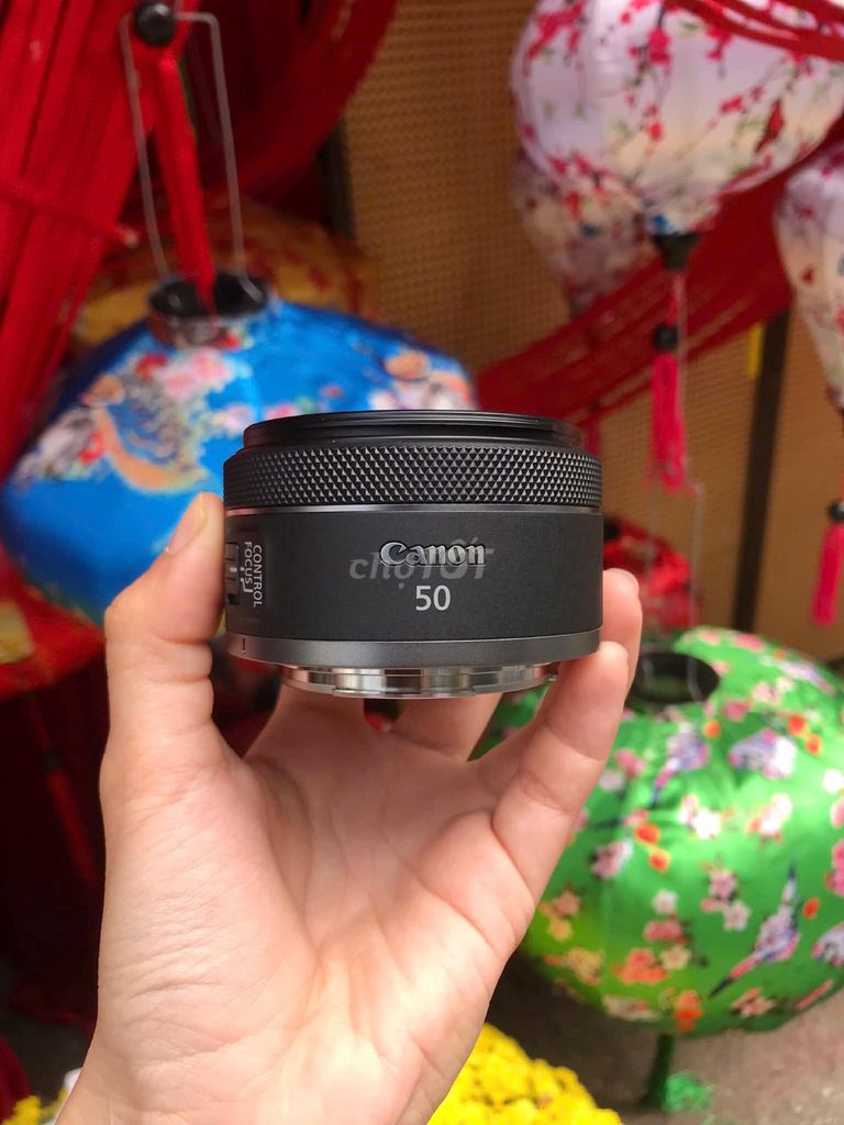 Ống kính Canon RF50 Đen. Mua bán Máy ảnh, Máy quay tại Huyện Bàu Bàng Bình Dương được đăng bởi Thien Vu hình 1