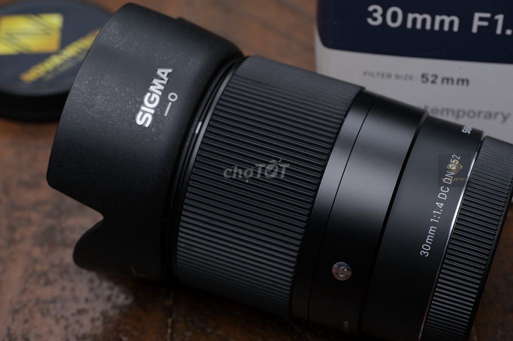Sigma 30F1.4 Đen fullbox - for SONY. Mua bán Máy ảnh, Máy quay tại Quận 3 Tp Hồ Chí Minh được đăng bởi NOVA HITECH hình 1