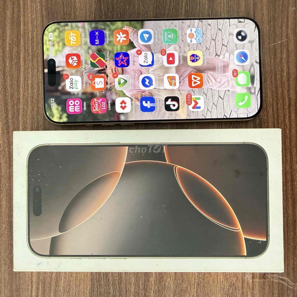 iPhone 16 Pro Max 256GB Vàng VN/A. Mua bán Điện thoại tại Huyện Giao Thủy Nam Định được đăng bởi Tuấn Anh hình 1