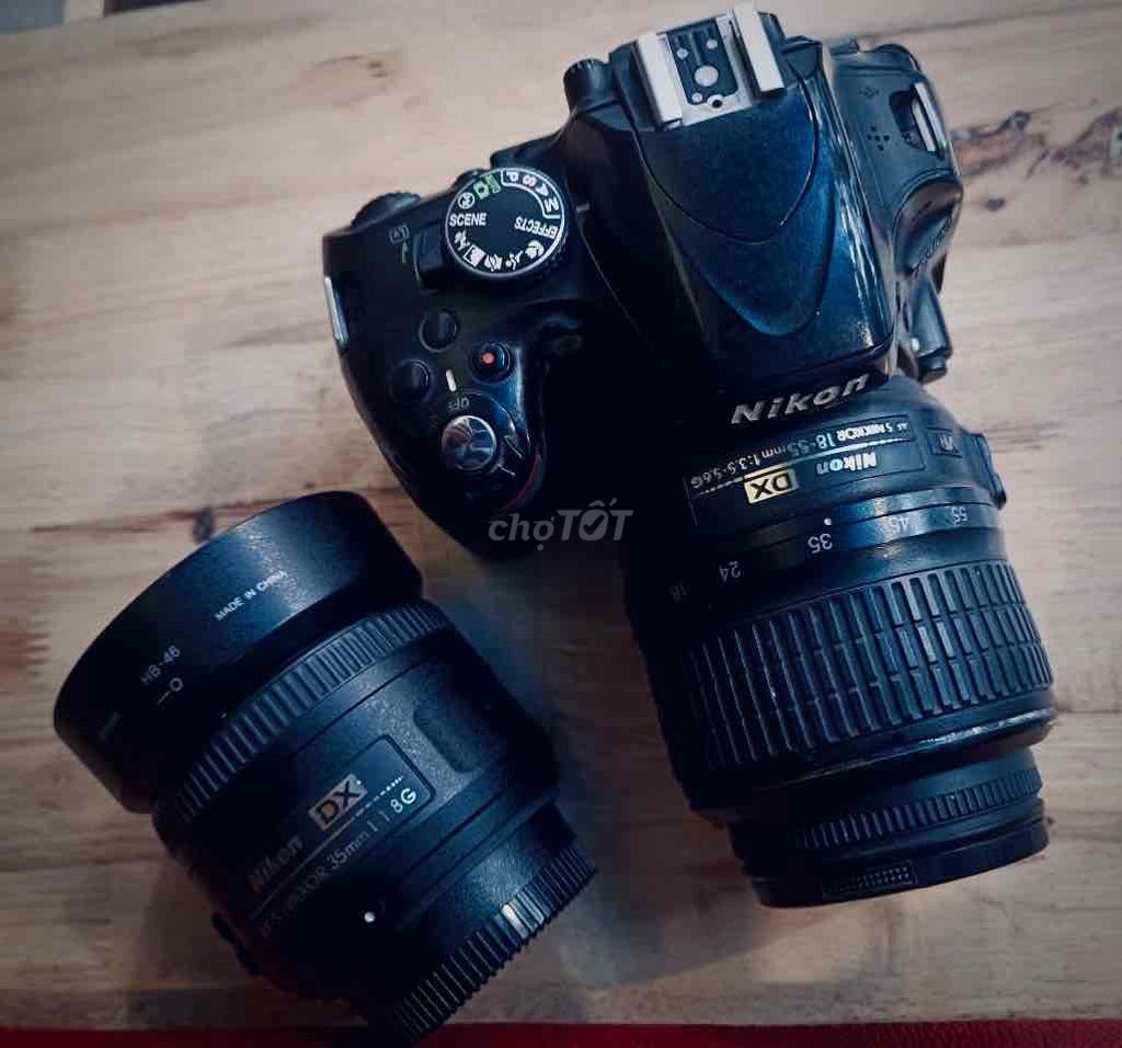 Máy ảnh Nikon D5100 + 2 lens siêu ngon ạ. Mua bán Máy ảnh, Máy quay tại Quận Hoàng Mai Hà Nội được đăng bởi Trần Duy Thành  hình 1