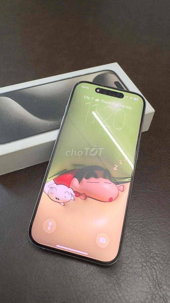 Apple iPhone 15 Pro Xám Đã sử dụng. Mua bán Điện thoại tại Huyện Mê Linh Hà Nội được đăng bởi Tên chưa cung cấp hình 1