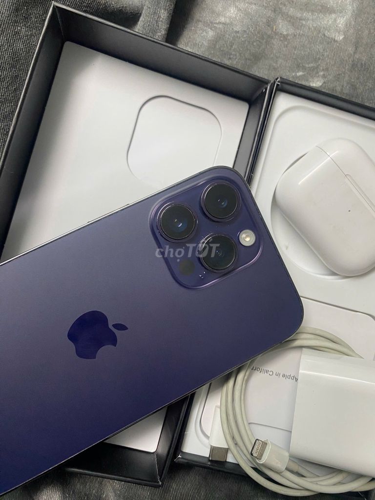 bán lại iphone 14pro max 128G tím máy tâm huyết