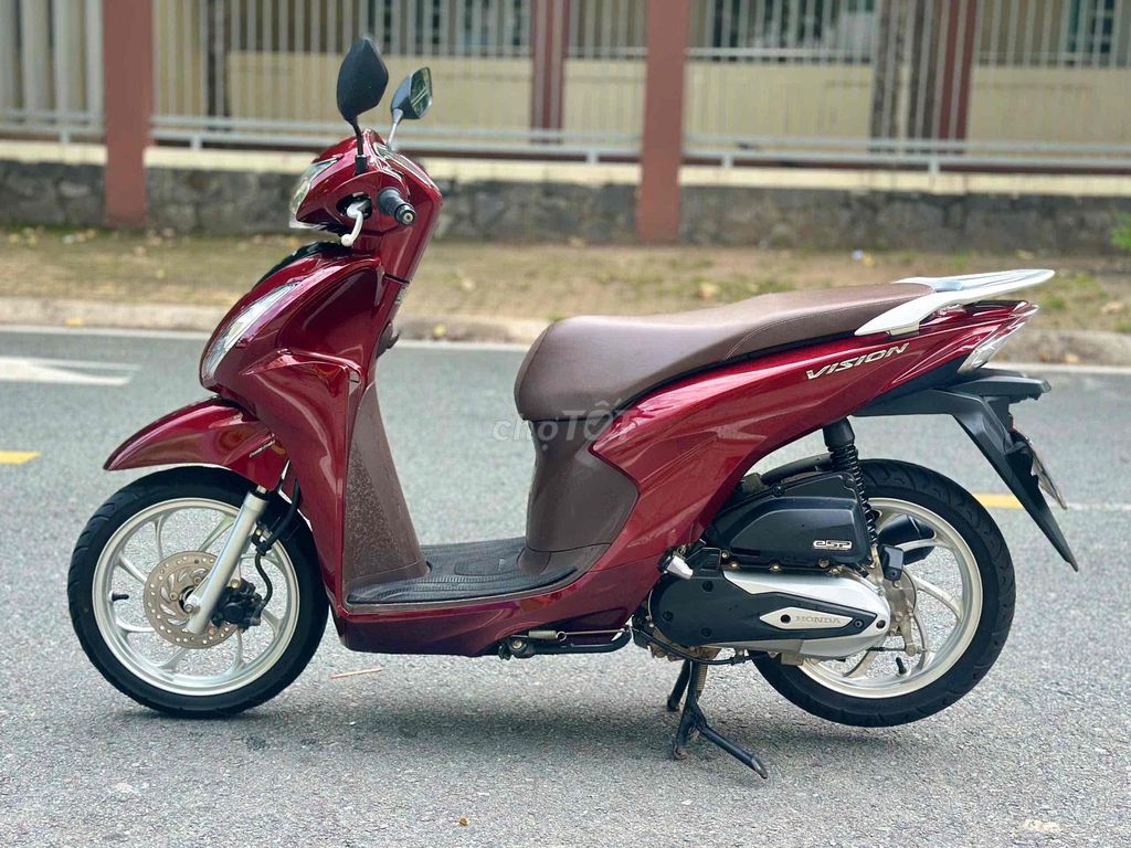 HONDA VISION 110 zin nguyên con – Odo 9.000 km. Mua bán Xe máy tại Thị xã Tân Uyên Bình Dương được đăng bởi Hồ Hoàng Cảnh   hình 4