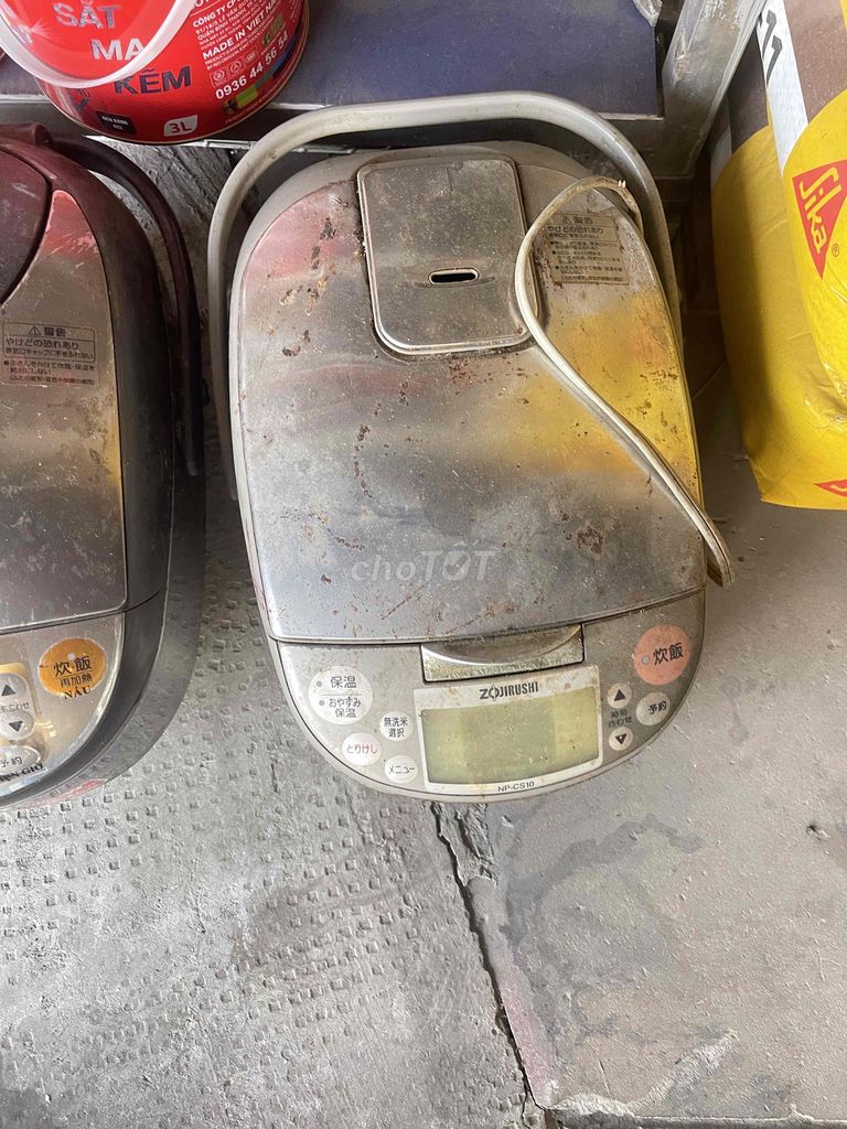 Nồi cơm điện Zojirushi NP-CS10 Bạc. Mua bán Bếp, lò, đồ điện nhà bếp tại Thị xã Tân Uyên Bình Dương được đăng bởi dang tuan anh hình 1