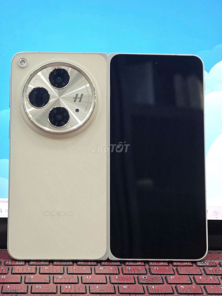 Oppo Find N3 bản quốc tế 16/512GB Gold đẹp 98,5%. Mua bán Điện thoại tại Quận Đống Đa Hà Nội được đăng bởi Hiếu Android Shop hình 1