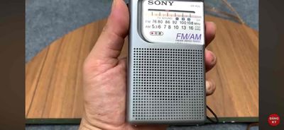 Đài radio sony nhật bãi