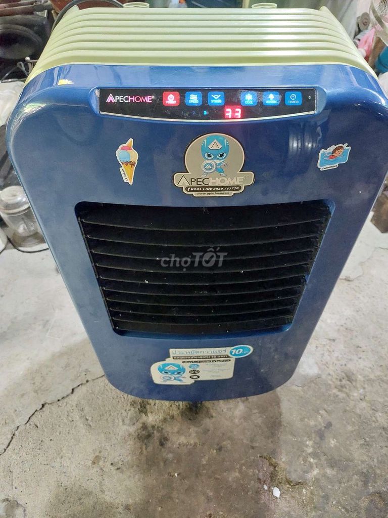 Quạt điều hòa APECHOME Xanh dương. Mua bán Quạt tại Huyện Bình Chánh Tp Hồ Chí Minh được đăng bởi tuyết  hình 1
