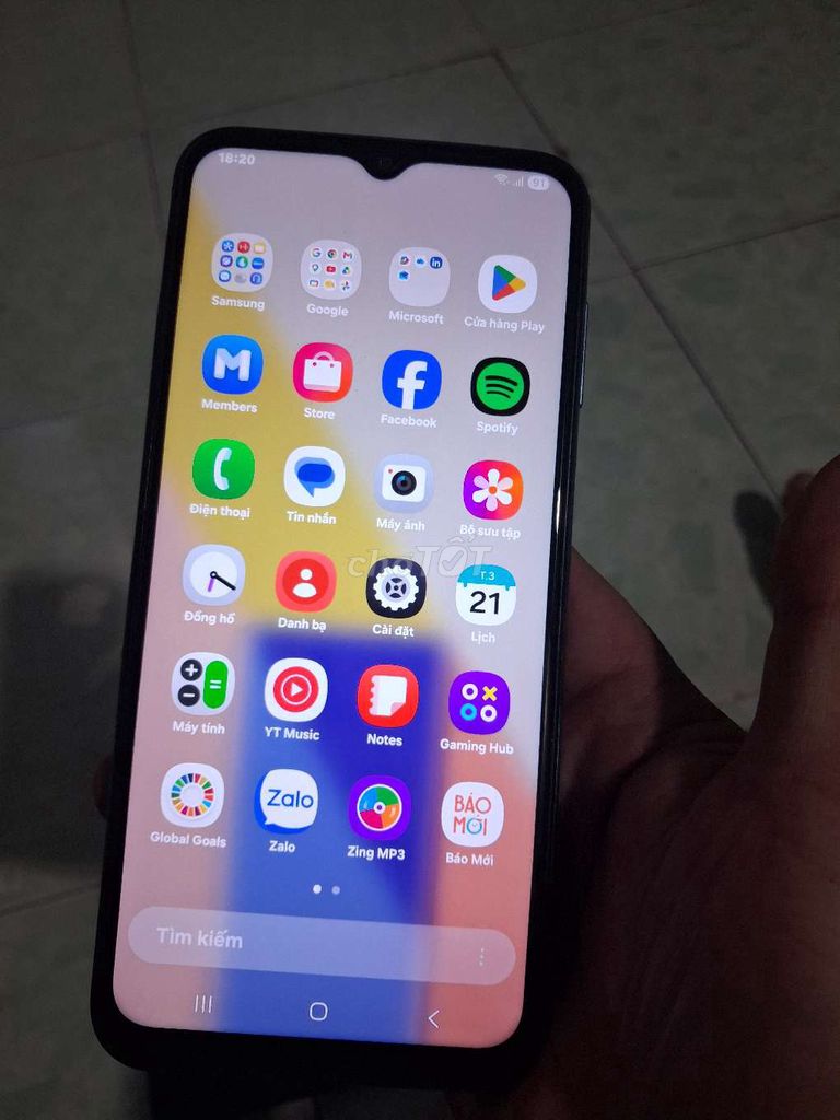Samsung M14 5G 128GB Xám. Mua bán Điện thoại tại Thành phố Thuận An Bình Dương được đăng bởi trường hợp  hình 1