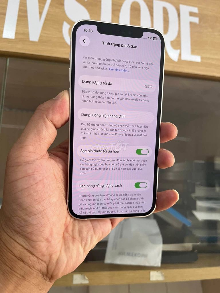 iPhone 12 128GB Trắng 4,9tr. Mua bán Điện thoại tại Thị xã Ba Đồn Quảng Bình được đăng bởi Hữu Vọng hình 1