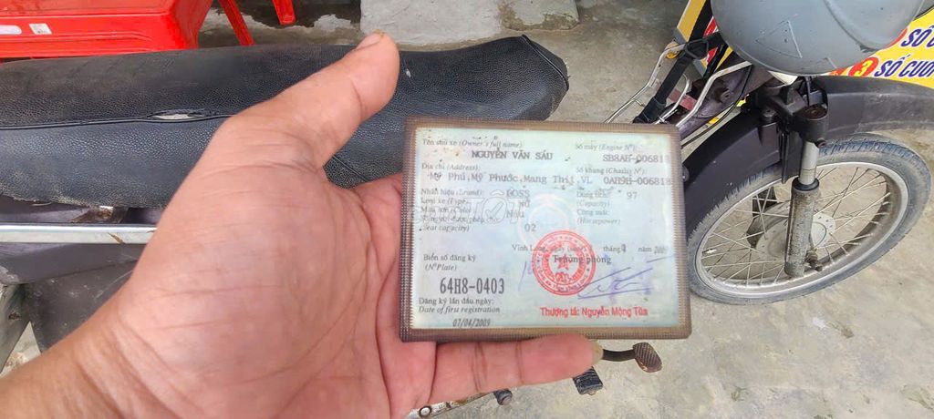 Xe đi làm , chở đồ Sanda Boos , có giấy. Mua bán Xe máy tại Huyện Mỹ Tú Sóc Trăng được đăng bởi Đồ củ bx Mỹ Tú hình 5