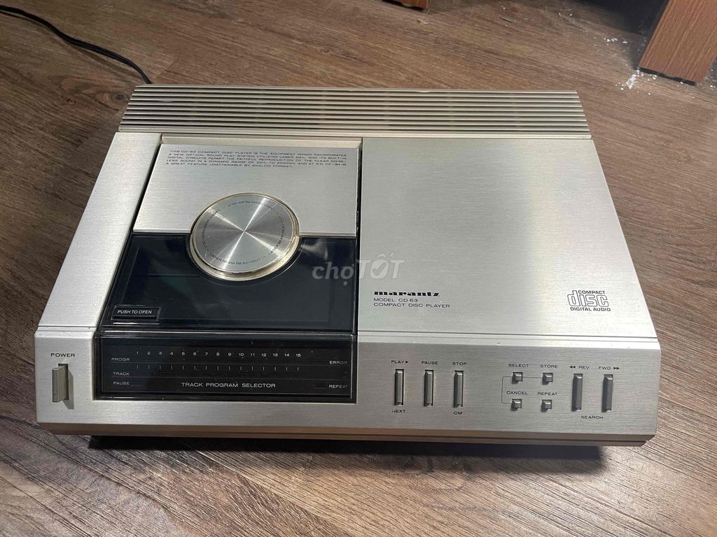 Đầu CD Marantz CD 63 Bạc. Mua bán Tivi, Âm thanh tại Huyện An Lão Hải Phòng được đăng bởi Đam mê là vô tận hình 1
