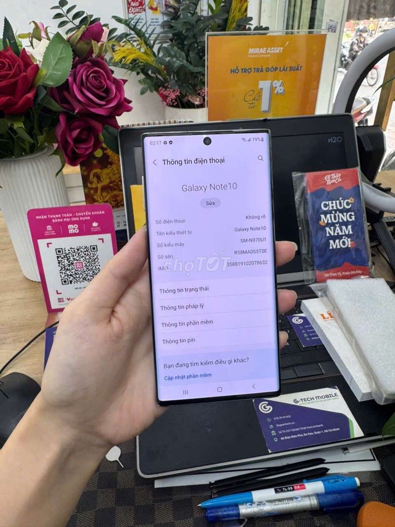 Samsung Galaxy Note 10 256GB Đen. Mua bán Điện thoại tại Quận Gò Vấp Tp Hồ Chí Minh được đăng bởi Minh phương hình 1
