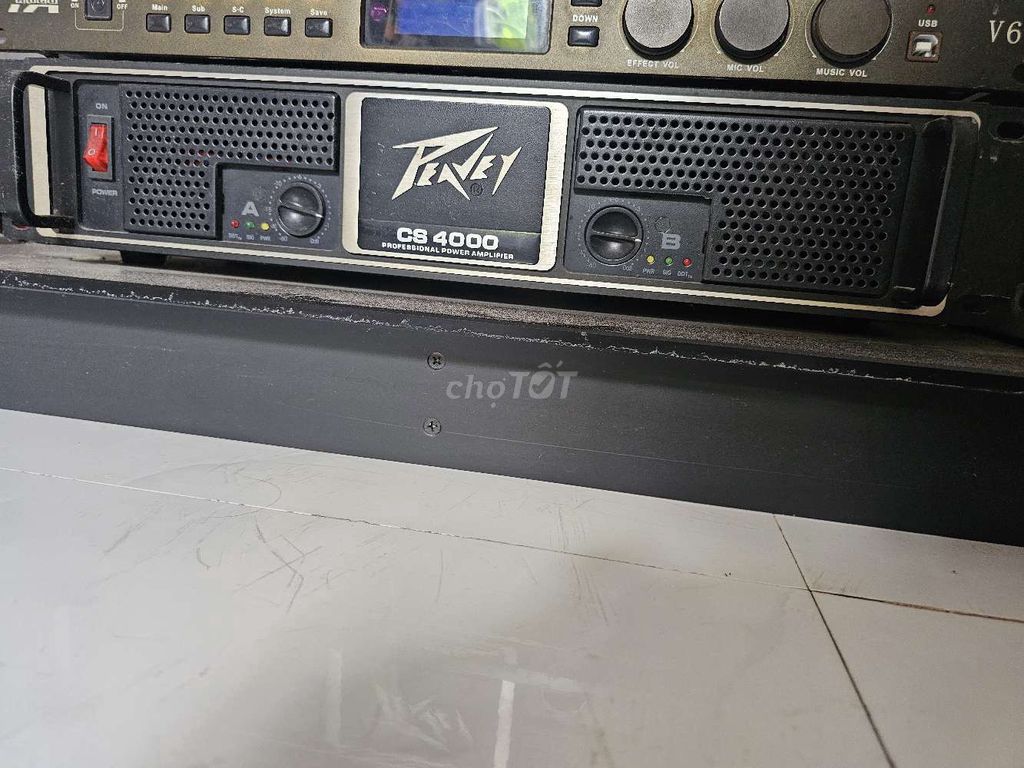 Cục đẩy công suất Peavey CS 4000 Đen ampli . Mua bán Tivi, Âm thanh tại Huyện Củ Chi Tp Hồ Chí Minh được đăng bởi Tuan Phan hình 1