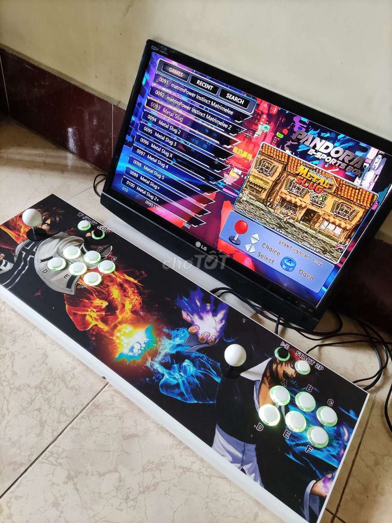 Máy game thùng 18.000 trò chơi xuyên tết