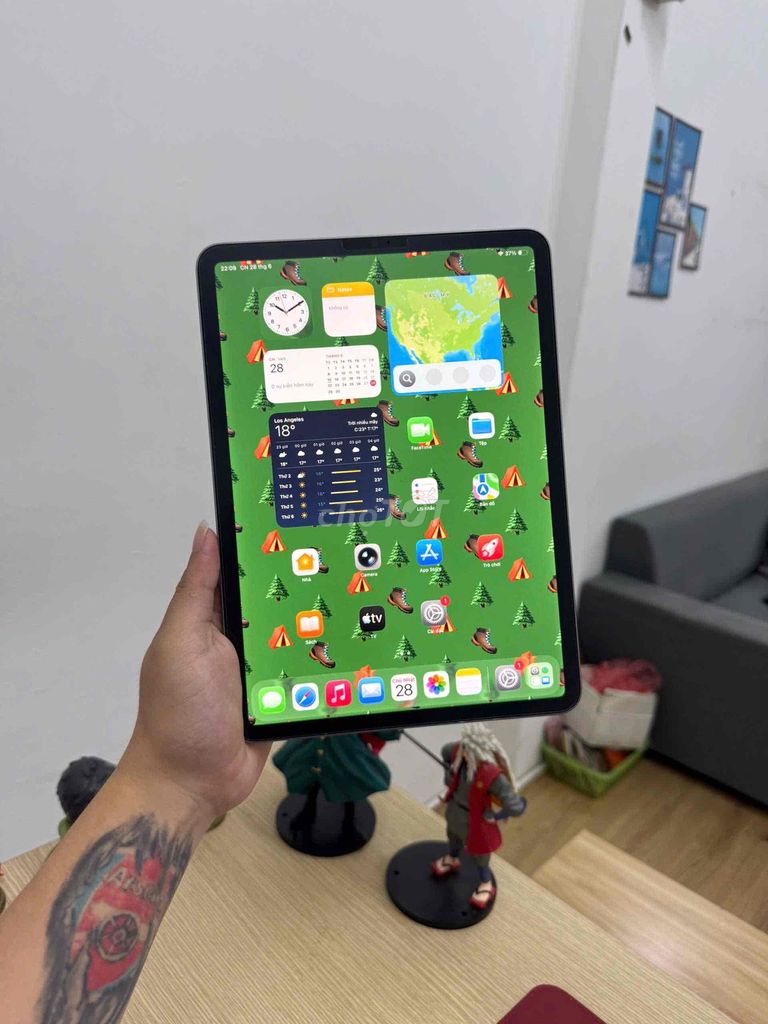 Apple iPad Pro M2 Wifi 128GB Xám. Mua bán Máy tính bảng tại Quận Đống Đa Hà Nội được đăng bởi KT Hà Nội Mobile hình 1
