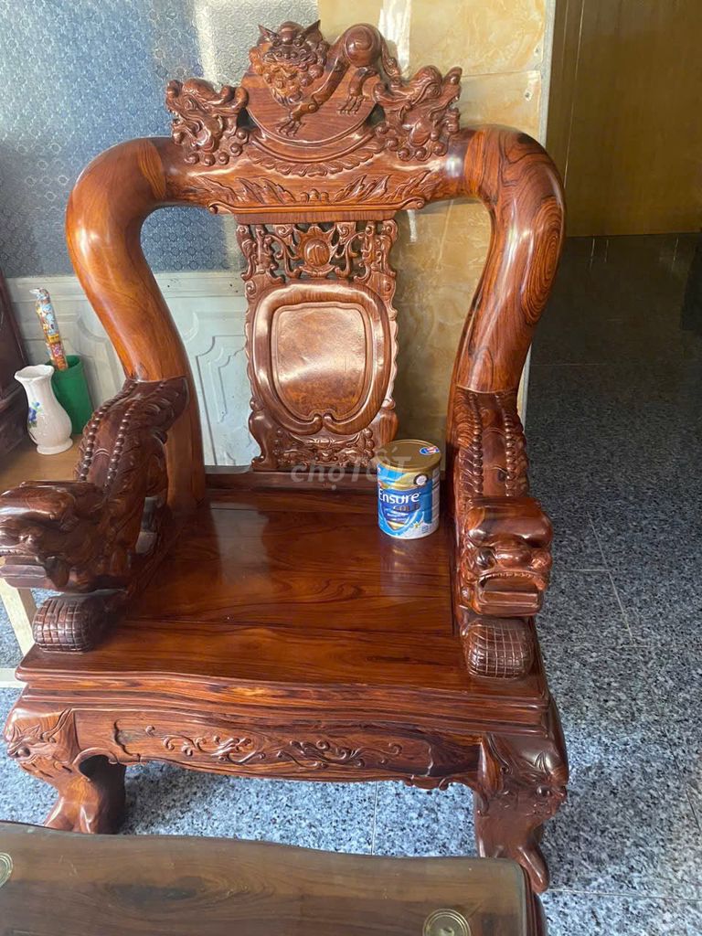 Bộ bàn ghế gỗ phòng khách Nâu đỏ Gia :250 Trieu. Mua bán Bàn ghế tại Quận 12 Tp Hồ Chí Minh được đăng bởi Nguyễn Ngọc Thương hình 1