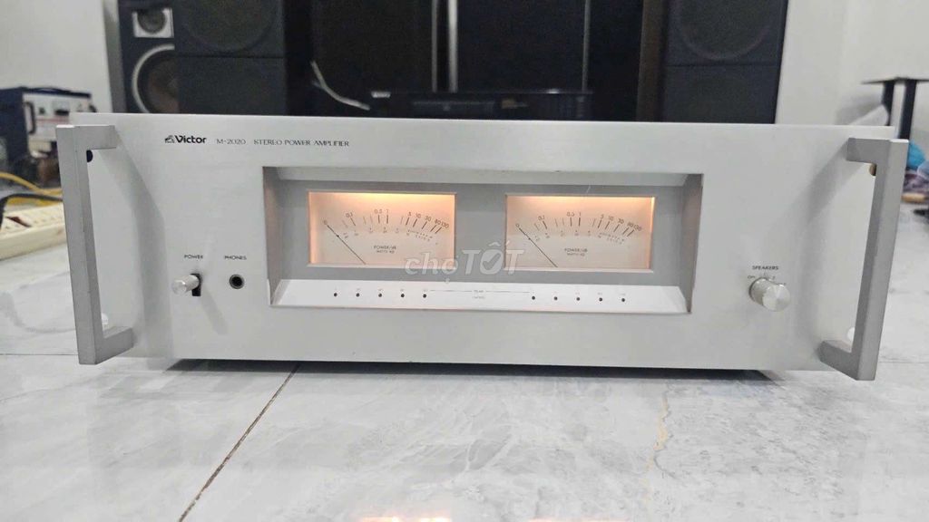Amply Victor M-2020 Bạc Như mới. Mua bán Tivi, Âm thanh tại Quận Hải Châu Đà Nẵng được đăng bởi Quốc Hưng audio hình 1