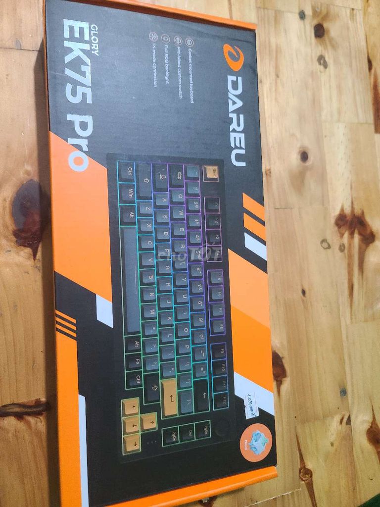 Bàn phím cơ DAREU EK75 PRO. Mua bán Phụ kiện (Màn hình, Chuột...) tại Thành phố Thủ Dầu Một Bình Dương được đăng bởi Bánh Dân Gian Cô 7 hình 1