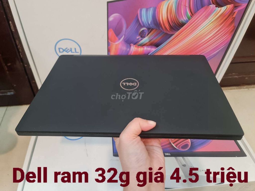 DELL 7250 COR I5 6200 RAM 32G SSD 256G FUlLLBOX📣
