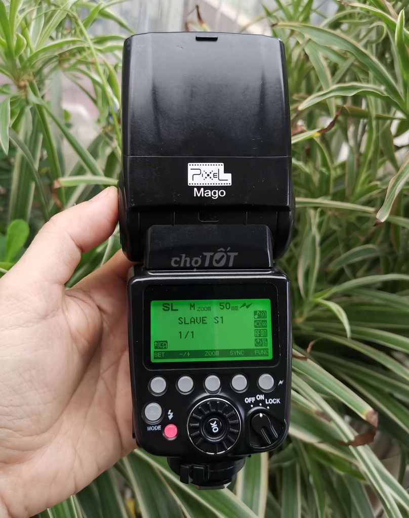Đèn flash Pixel Mago Đen Canon. Mua bán Máy ảnh, Máy quay tại Quận Hai Bà Trưng Hà Nội được đăng bởi Kapa2H208 hình 1