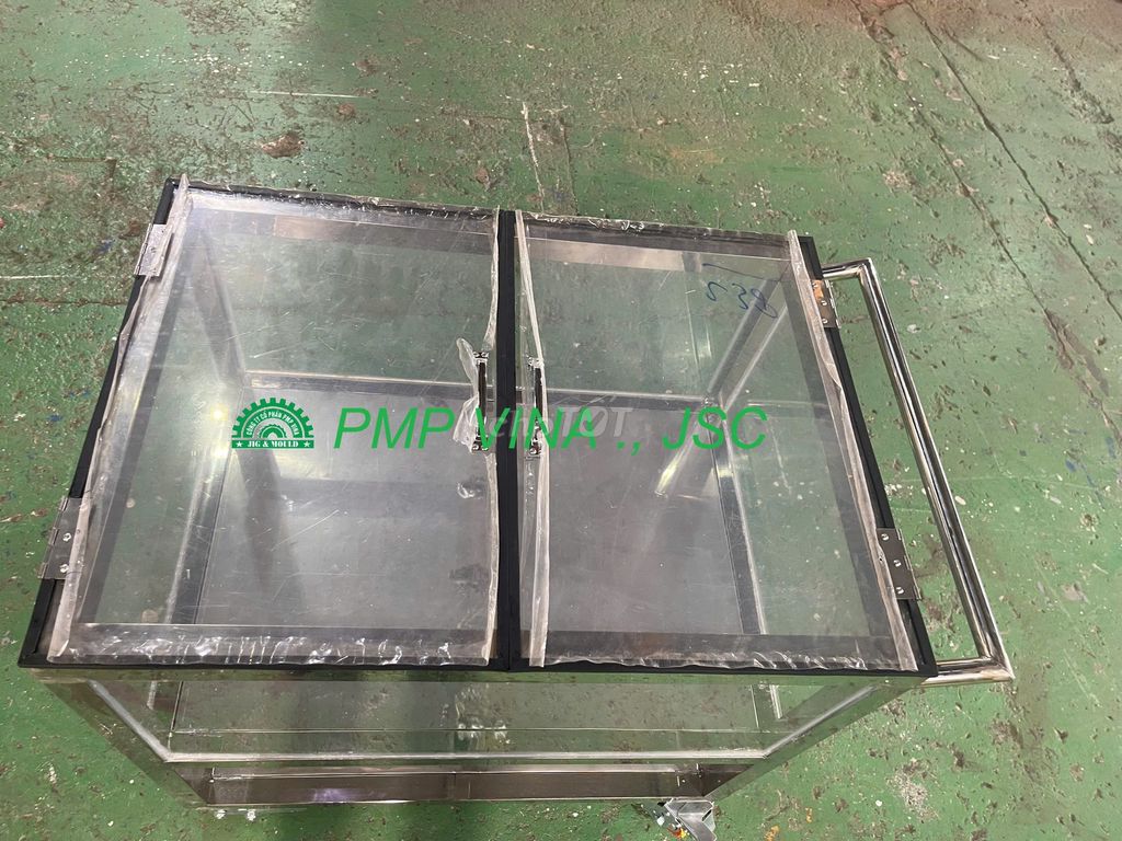 Xe đẩy hàng Inox 304 phủ mica. Mua bán Đồ chuyên dụng, Giống nuôi trồng tại Quận Hồng Bàng Hải Phòng được đăng bởi Vũ Đình Hùng hình 1