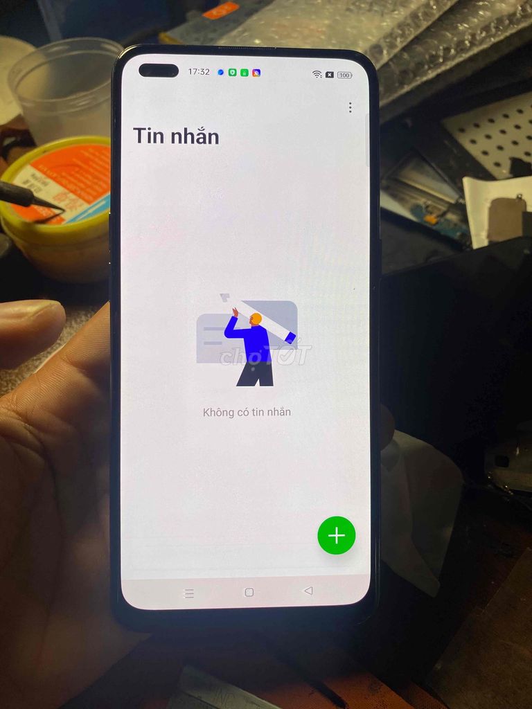 OPPO Reno 4 8GB/128GB Xanh. Mua bán Điện thoại tại Huyện Mỏ Cày Bắc Bến Tre được đăng bởi Nguyễn hoàng thiện  hình 1