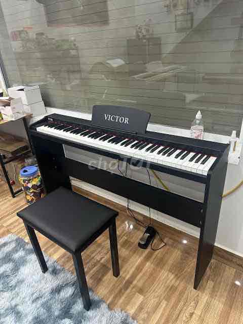 Đàn piano điện Victor VT02 88 phím Đen. Mua bán Nhạc cụ tại Quận Lê Chân Hải Phòng được đăng bởi Hồng Nhung hình 1