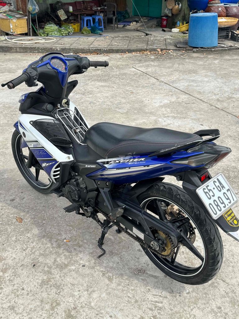 Yamaha Exciter 135 2012 Xanh trắng. Mua bán Xe máy tại Huyện Thới Lai Cần Thơ được đăng bởi XE MÁY QUAN QUÂN hình 6