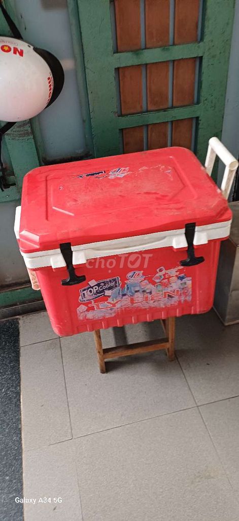 Thùng đá Nhựa màu Đỏ. Mua bán Nội thất, đồ gia dụng khác tại Quận 12 Tp Hồ Chí Minh được đăng bởi Hưng hình 1