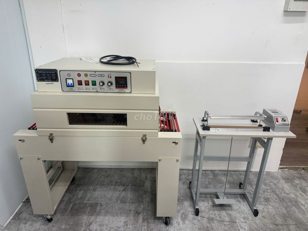 Combo máy hàn dập chân và máy co màng tự động. Mua bán Đồ chuyên dụng, Giống nuôi trồng tại Quận 12 Tp Hồ Chí Minh được đăng bởi Màng Co Nhiệt POF PVC PE hình 1