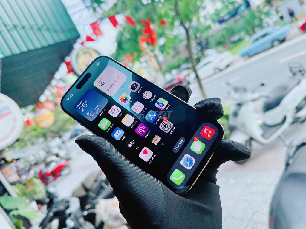 iPhone 16 Pro 256G quốc tế Mỹ keng Áp pin rin 9x. Mua bán Điện thoại tại Quận Hải Châu Đà Nẵng được đăng bởi TUẤN LUXURY MOBILE ĐÀ NẴNG hình 1