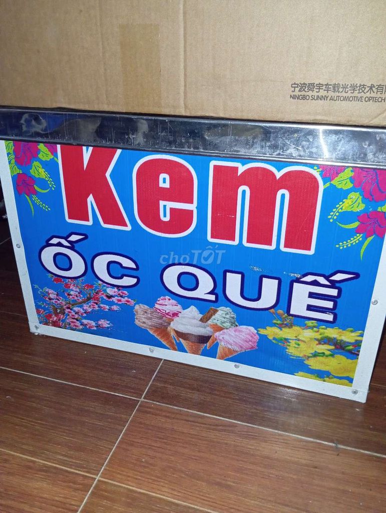 Thùng đựng kem kim loại đã sử dụng. Mua bán Tủ lạnh tại Quận Tây Hồ Hà Nội được đăng bởi nguyen ba hao hình 1