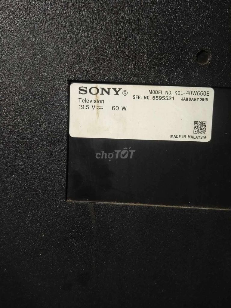 Thanh lý ti vi sony 40w660E